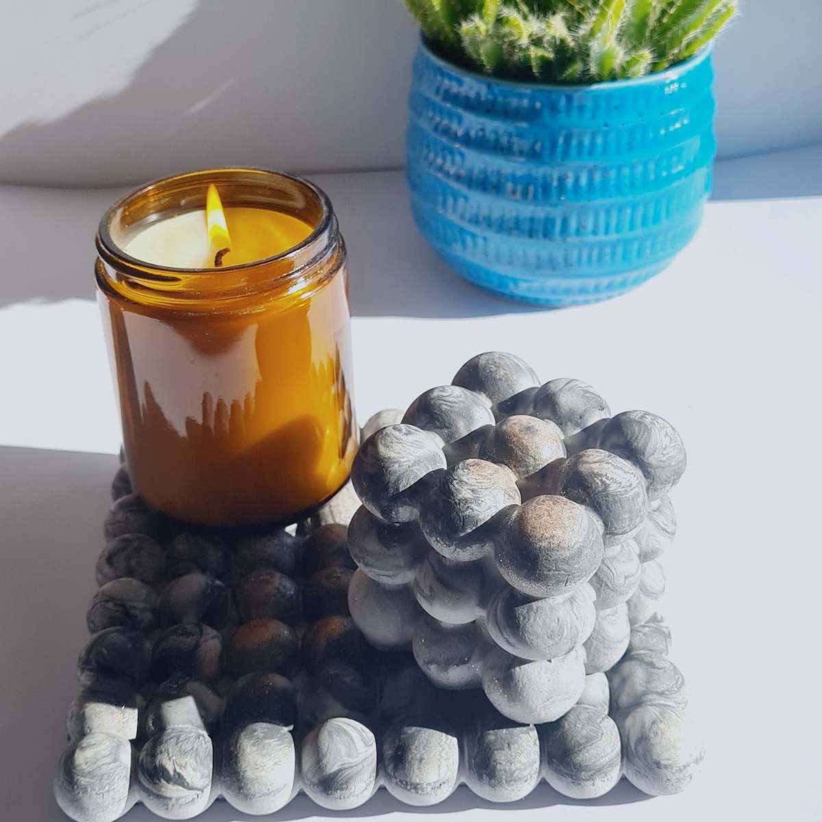 Handmade bubble home decor gift set