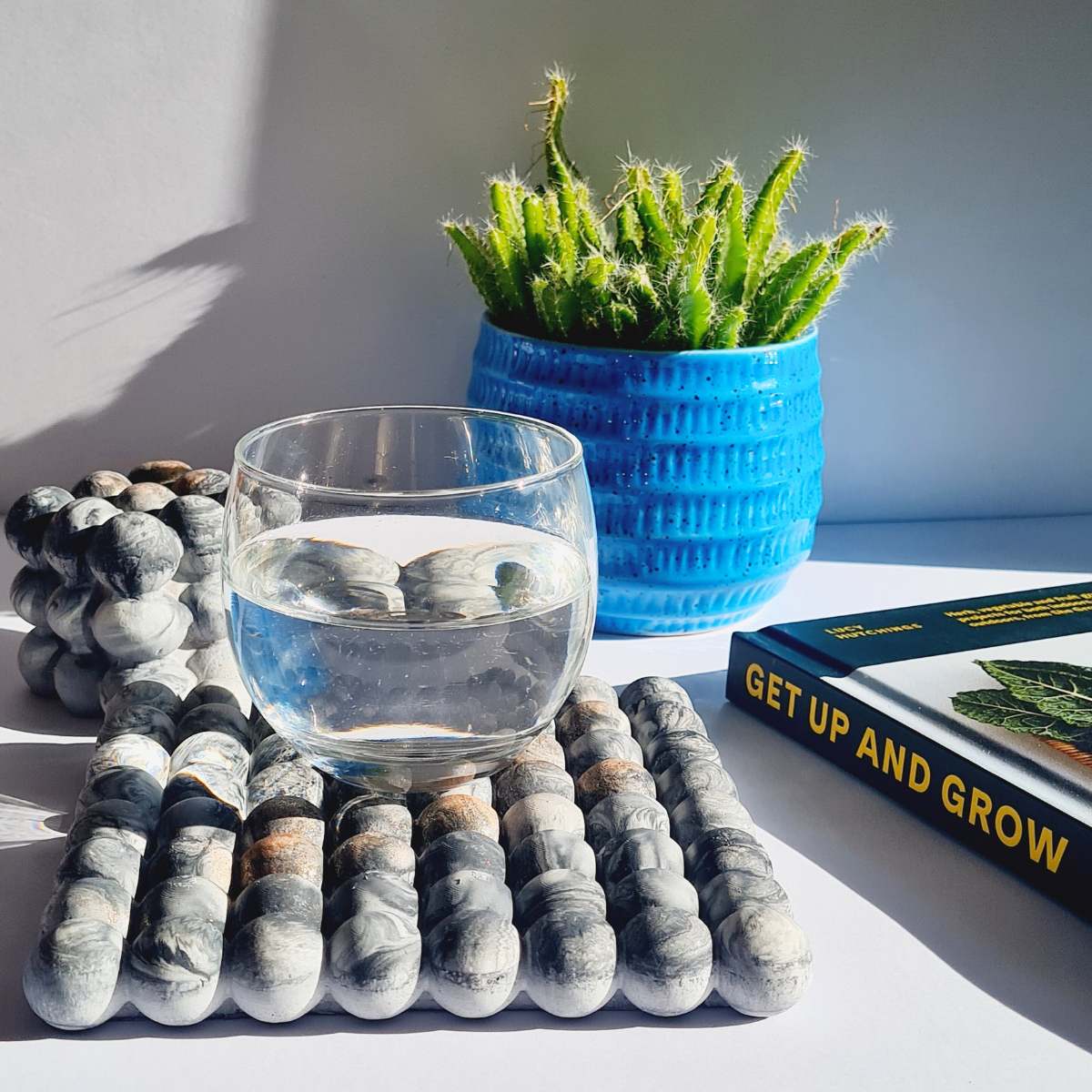 Handmade minimalistic home decor gift set