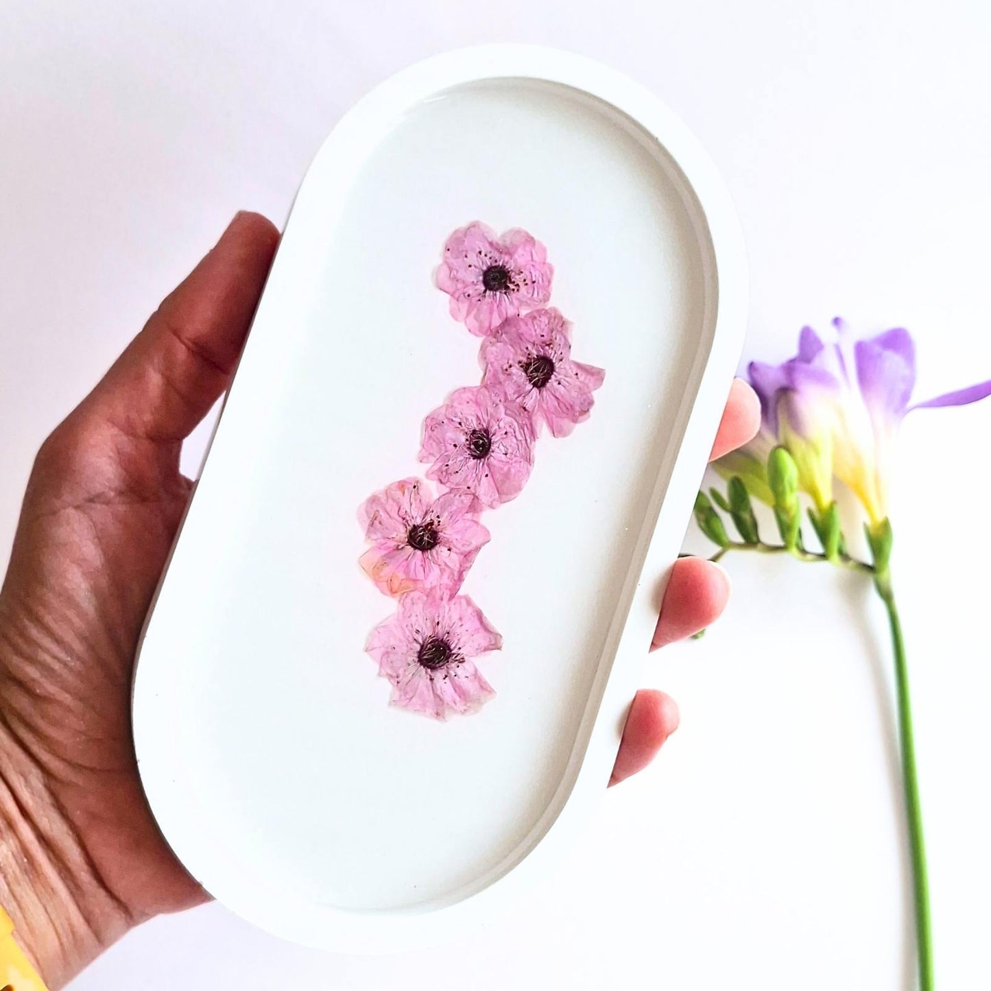 Botanical Oval Decorative Tray In Multiple Designs