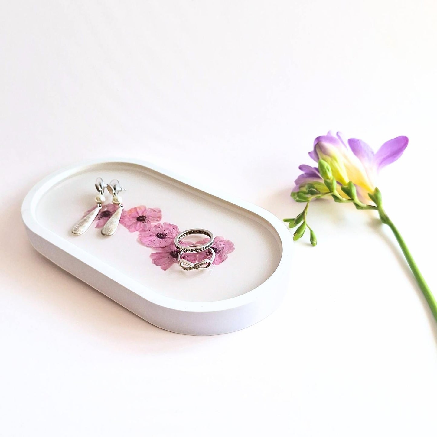 Botanical Oval Decorative Tray In Multiple Designs