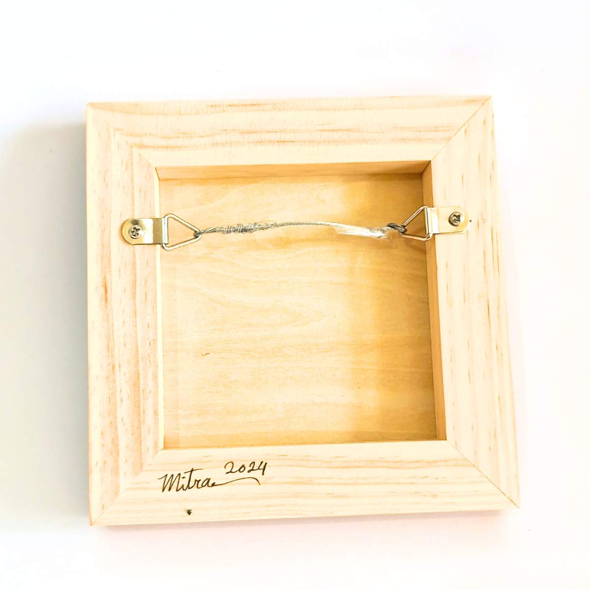 Moonlit Ocean - Mini Textured Wall Art