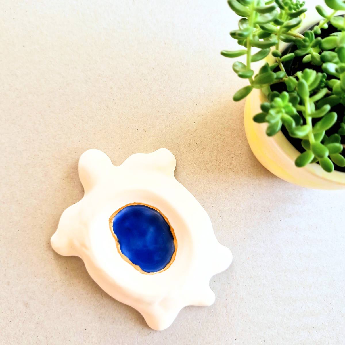 Hope Turtle Ring Dish - Handcrafted Jewellery Holder Gift