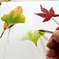 Vibrant Autumn Leaves Watercolor Painting Workshop - Intermediate