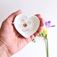 Botanical Small Heart Ring Dish In Multiple Designs