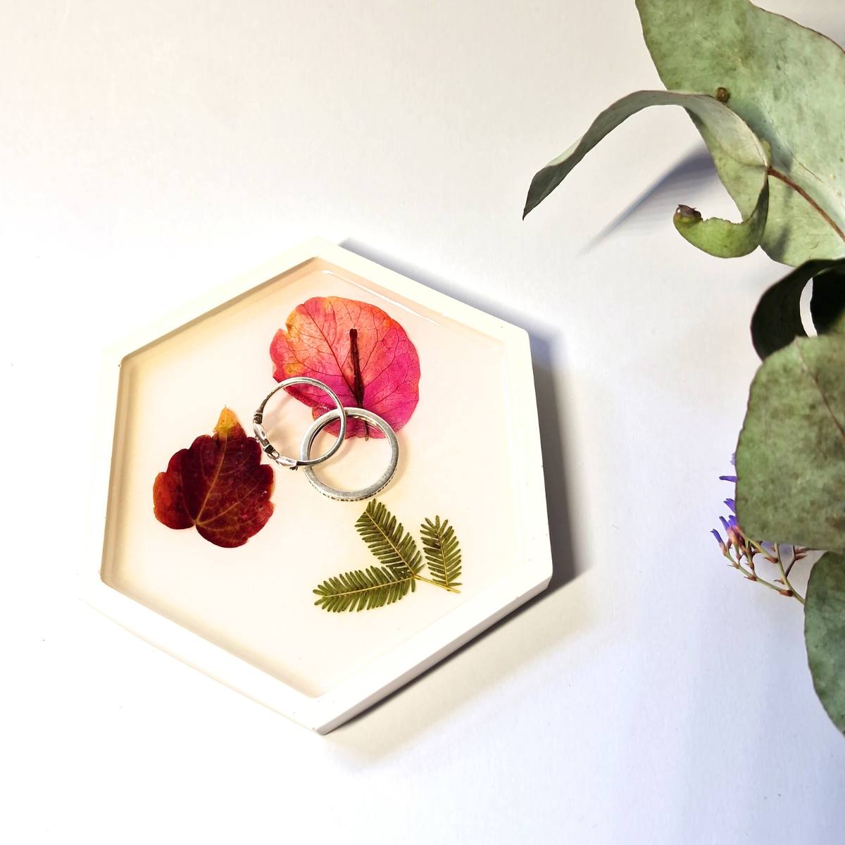 Botanical Ring Dish - Floral Home Decor