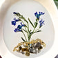 Botanical Jewellery Dish with Real Pressed Flowers & Gemstones
