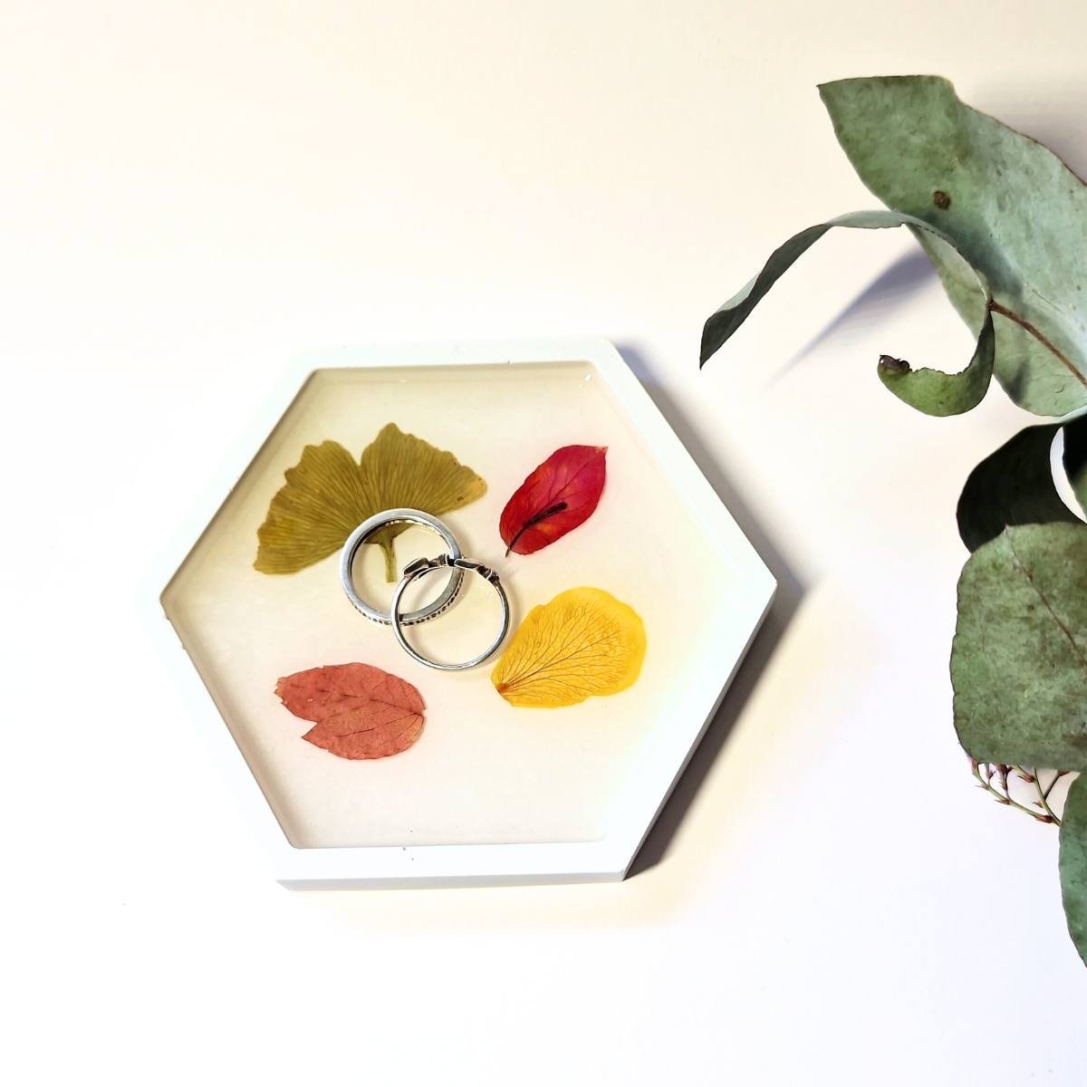 Botanical Ring Dish - Floral Home Decor