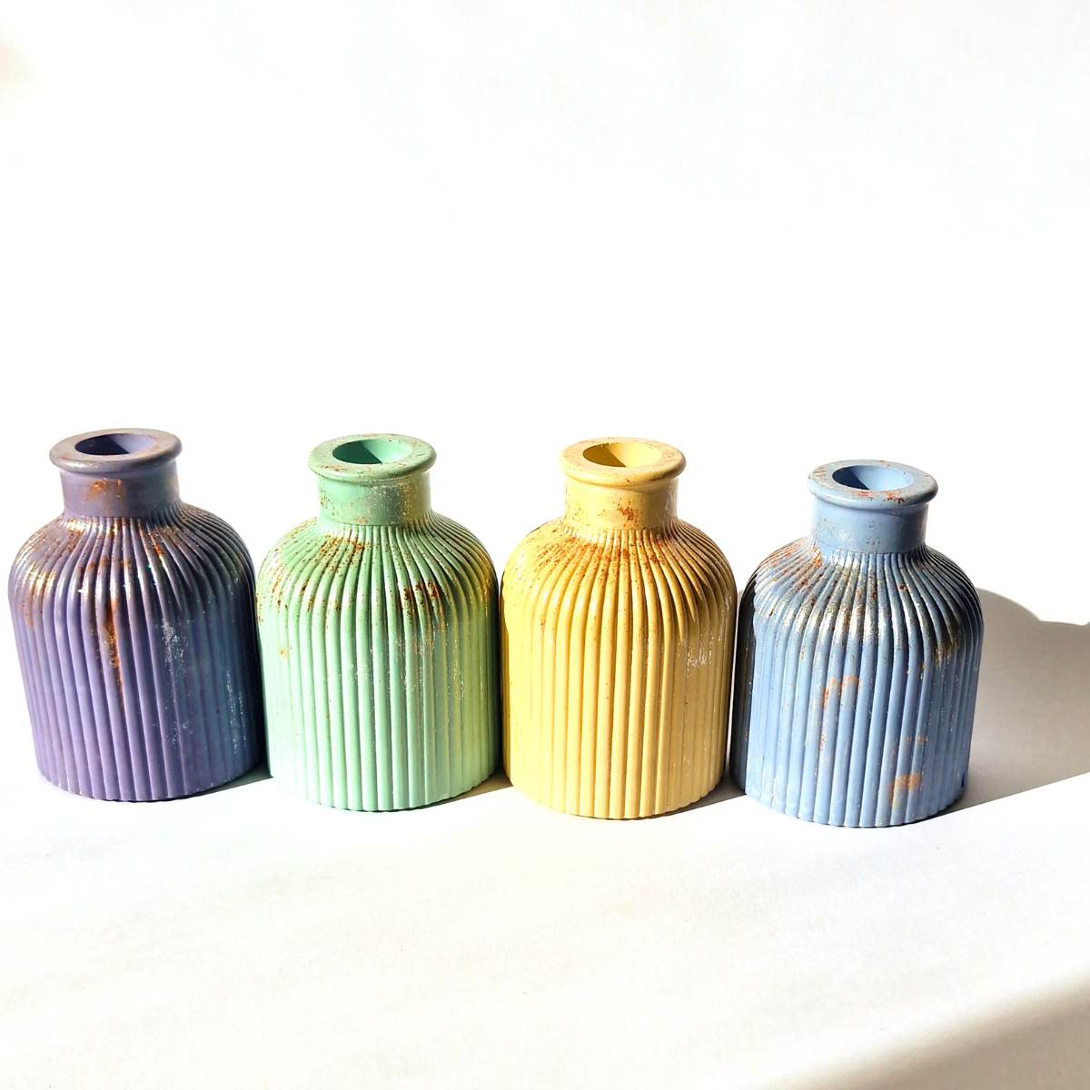 Bud Vase In Four Colors