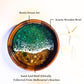 Decorative Bowl With Ocean Art - Beach Themed Decor