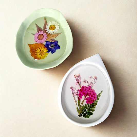 Pressed Flower Resin Tray Workshop - Melbourne