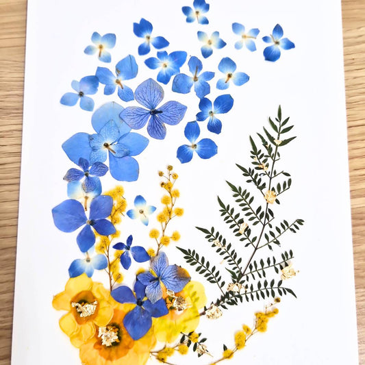 Pressed Flowers Art Workshop Melbourne