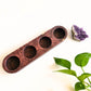 Four Slots Candle Holder In Two Colors | Air Plant Holder | Gift For Them | Centerpiece