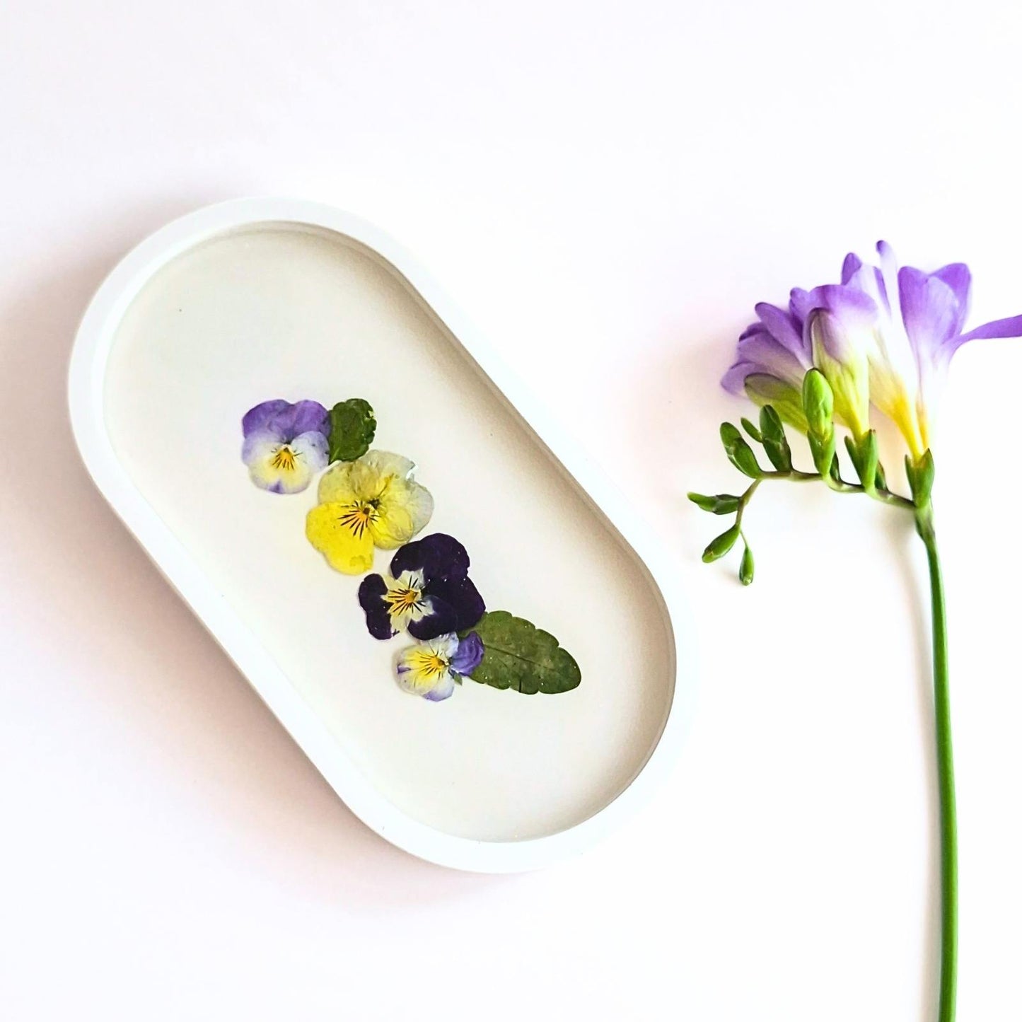 Botanical Oval Decorative Tray In Multiple Designs