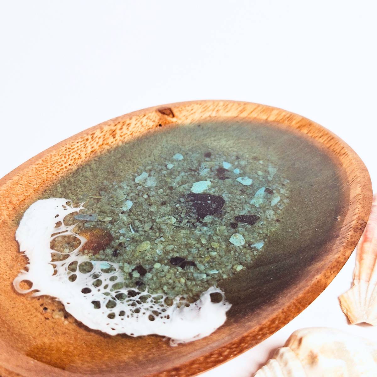 Keepsake Ocean Resin Art Trinket Dish | Gift For Her