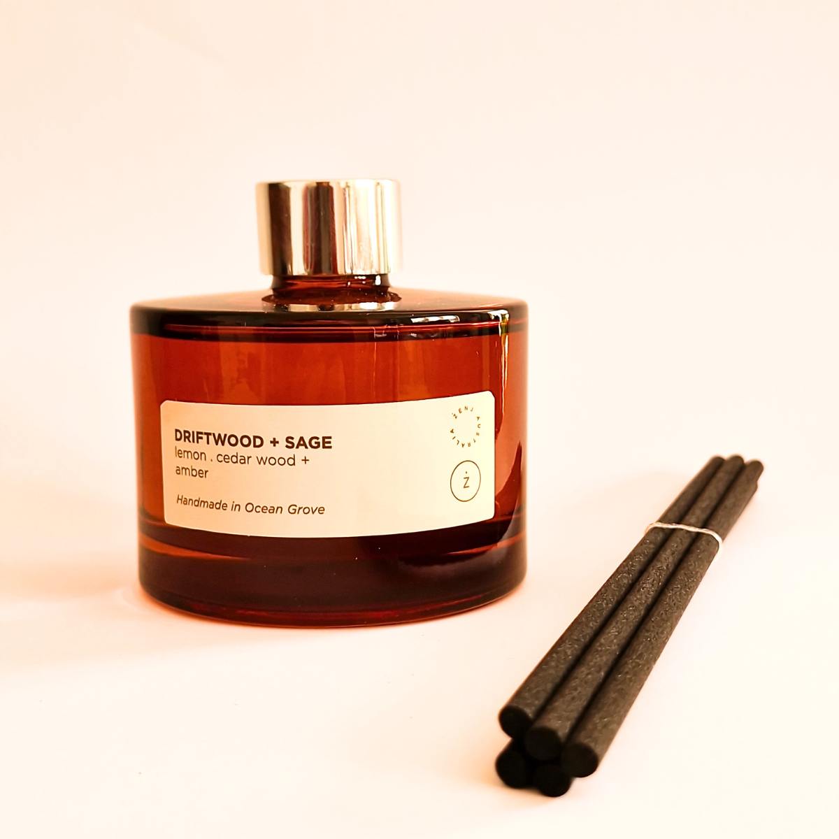 Driftwood Sage - Lemon, Cedarwood & Amber Reed Diffuser