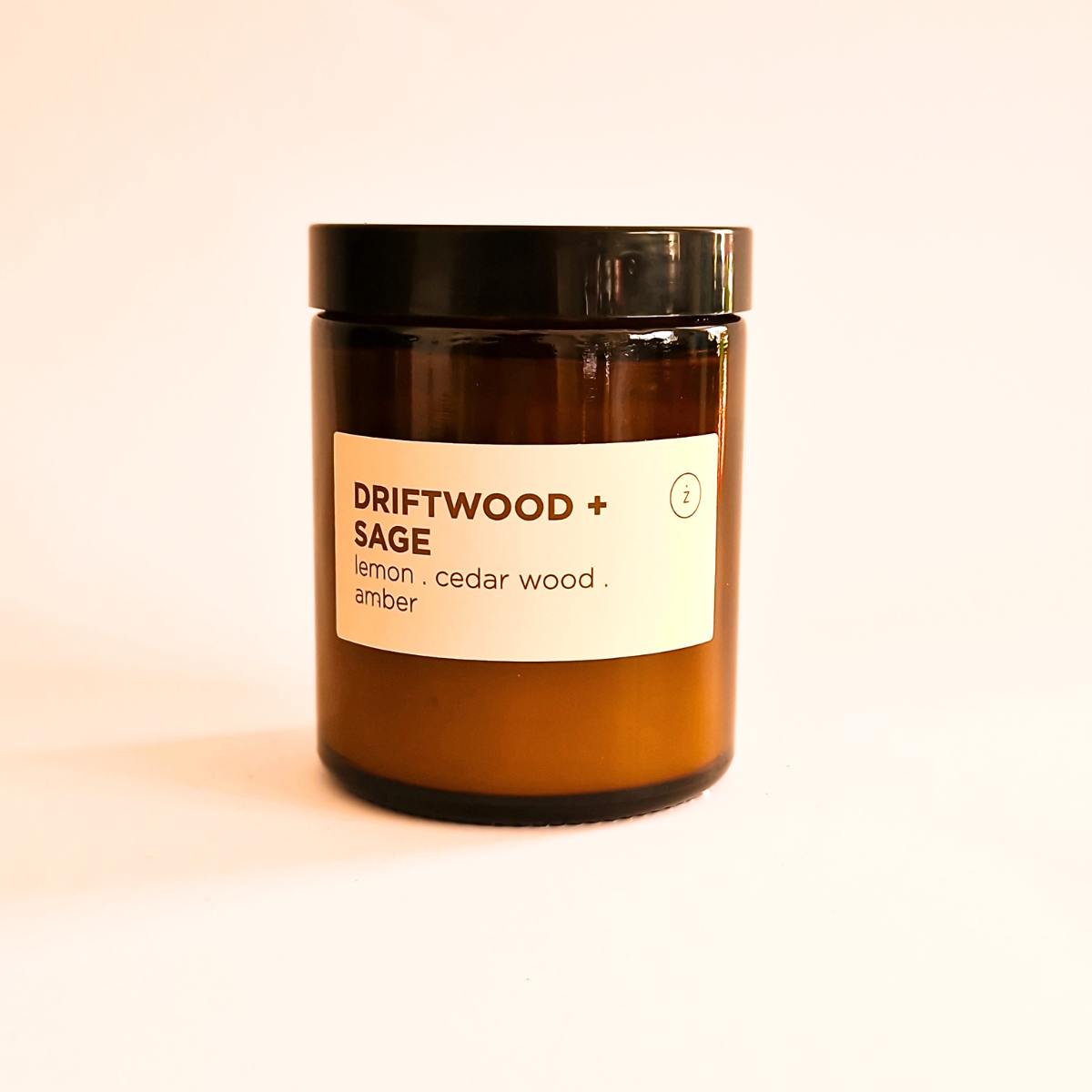 Driftwood Sage - Lemon, Cedarwood & Amber Soy Candle