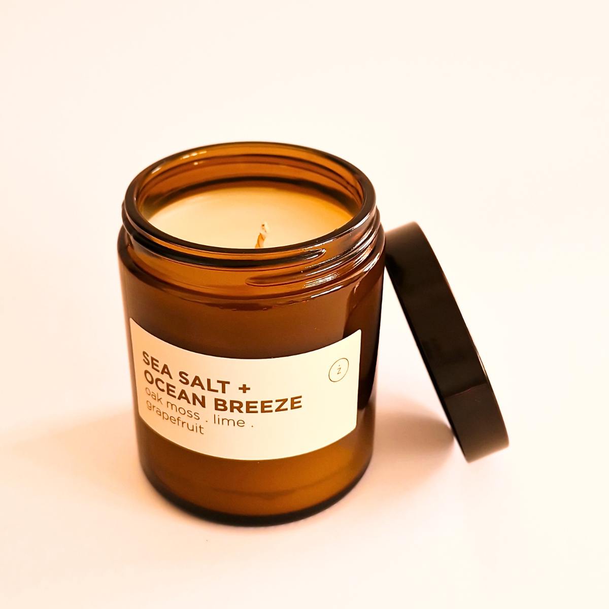 Seasalt Ocean Breeze - Oak Moss, Lime & Grapefruit Soy Candle