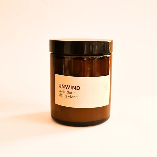 Unwind - Lavender & Ylang Ylang Soy Candle
