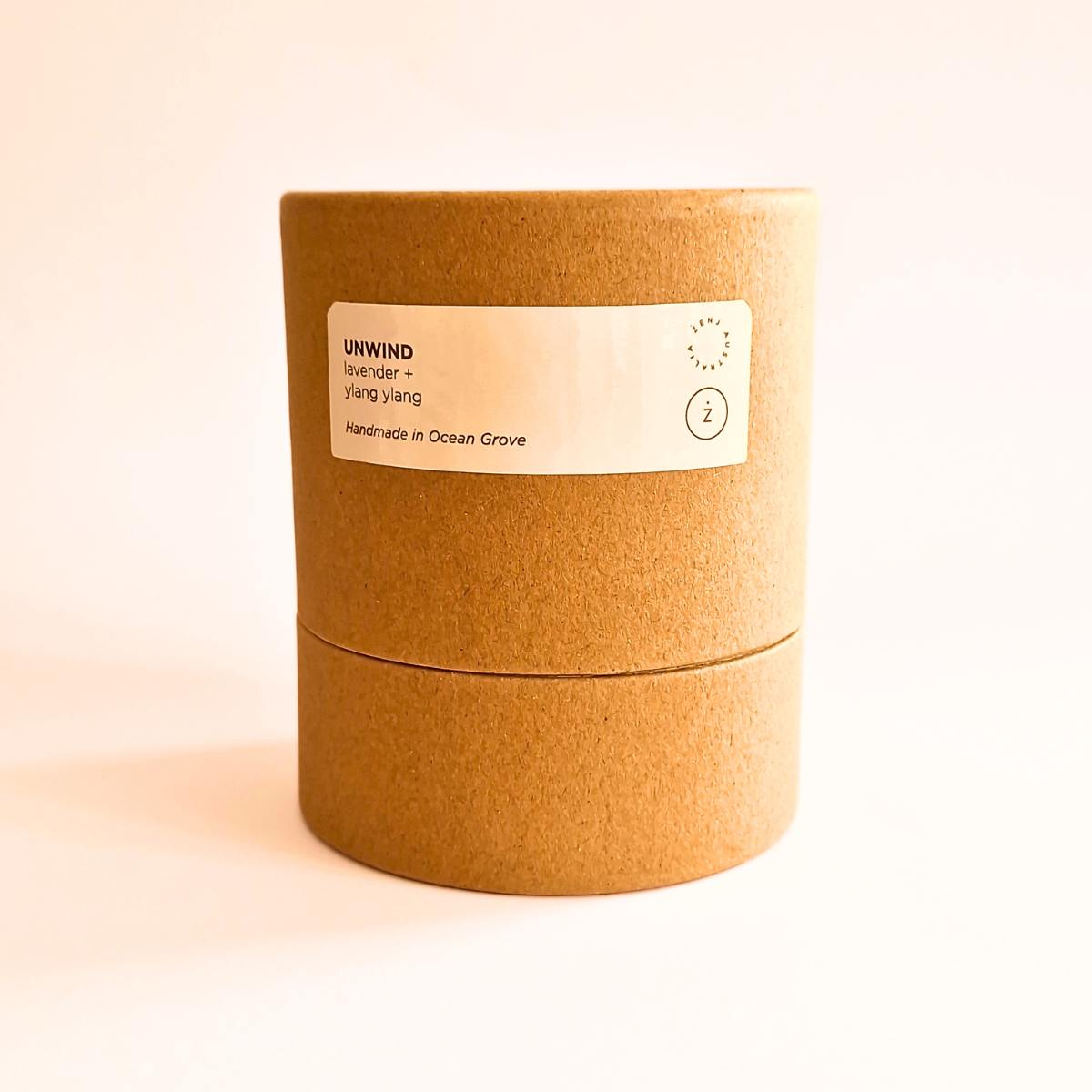Unwind - Lavender & Ylang Ylang Soy Candle