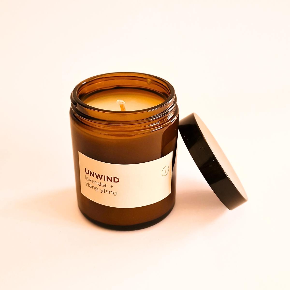 Unwind - Lavender & Ylang Ylang Soy Candle