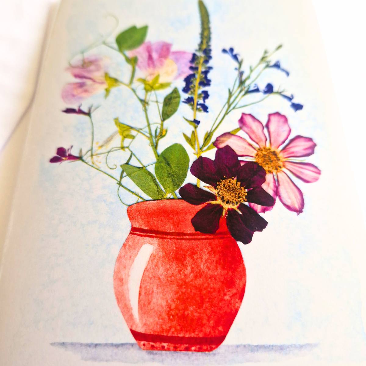 Garden Bouquet Art Greeting Card – Blank Inside