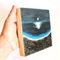 Moonlit Ocean - Mini Textured Wall Art