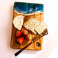 Ocean Resin Cheese & Serving Board – Medium | Australian Camphor Laurel