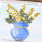 Pressed Flowers and Watercolor Art Frame Workshop