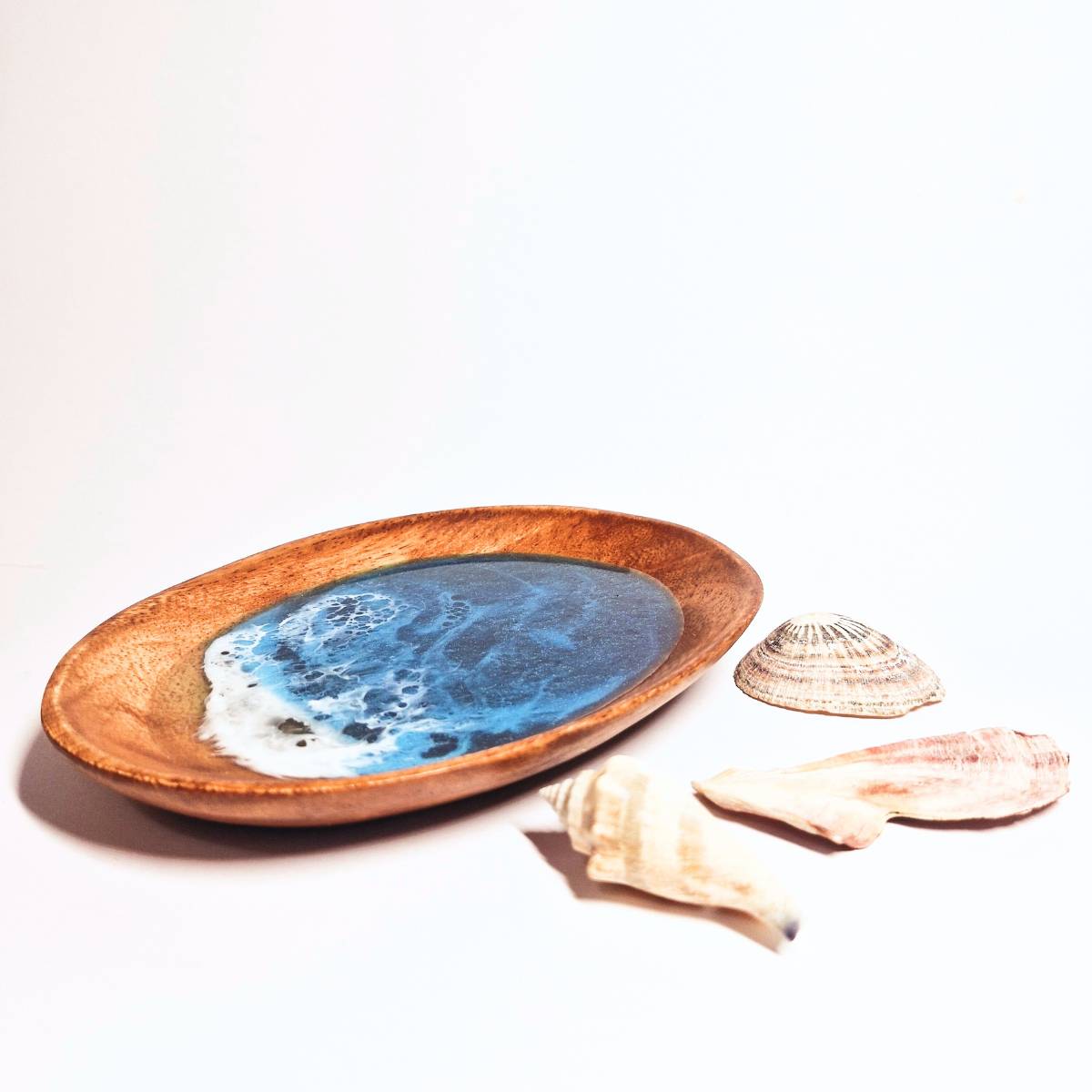 Ocean Resin Art Jewellery Dish | Keepsake Gift | Unique Gift For Her