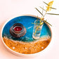 Round Ocean Resin Art Tray & Wall Art – Melbourne Beach Art