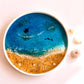 Round Ocean Resin Art Tray & Wall Art – Melbourne Beach Art
