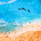 Round Ocean Resin Art Tray & Wall Art – Melbourne Beach Art
