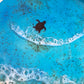 Round Ocean Resin Art Tray & Wall Art – Melbourne Beach Art